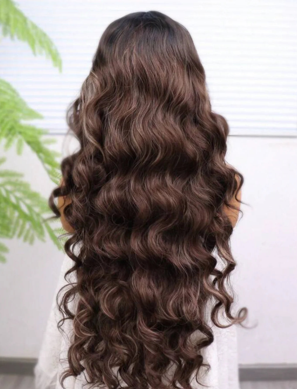 Everyday Brown - Synthetic Lace-Front Wig 30"