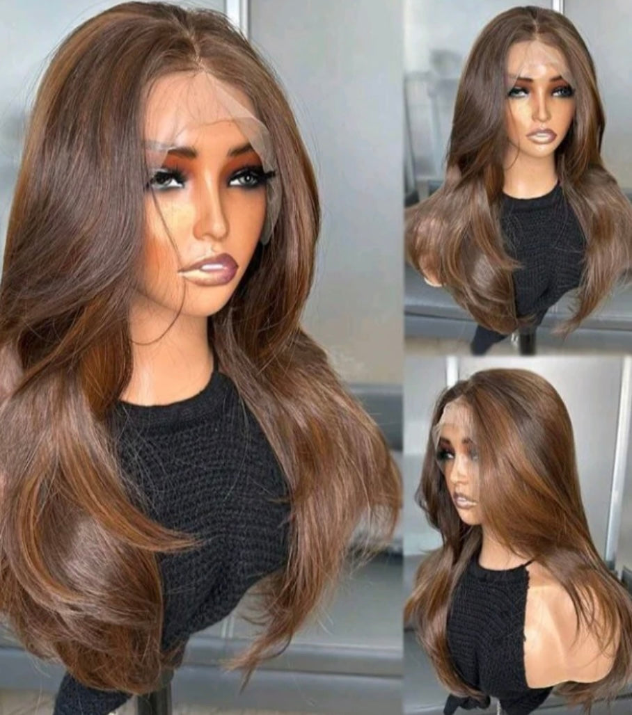 Brown Sophisticate Luxe - Lace Front Wig 18"