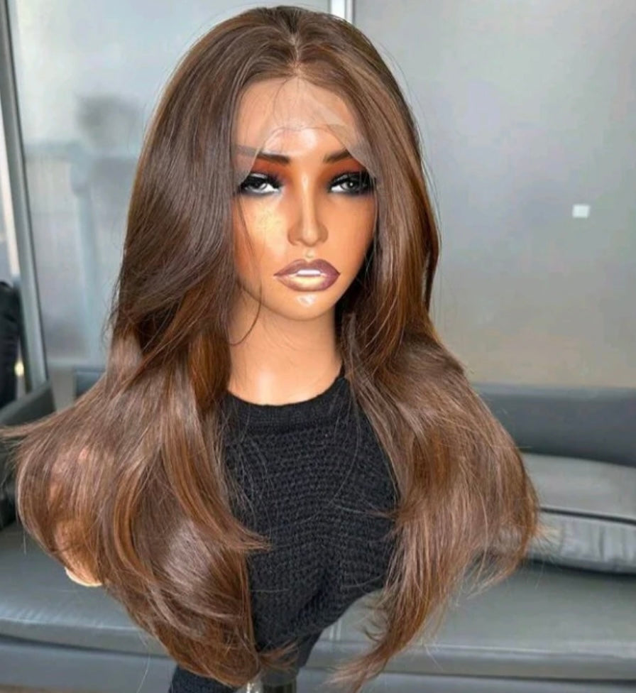 Brown Sophisticate Luxe - Lace Front Wig 18"