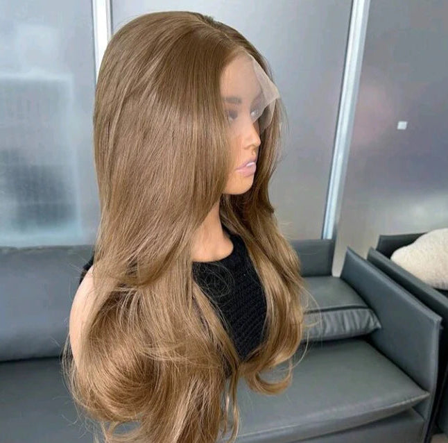Golden Brown Luxe - Lace-Front Wig 22"