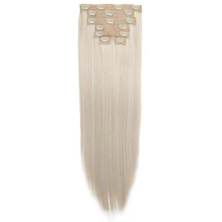 Alethia Clip-In Extensions - Human Blend Hair 20" (7pc)