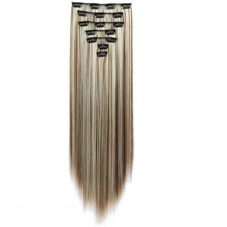 Dual Tone Clip-In Extensions - Synthetic High Grade