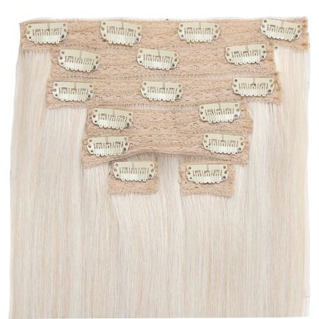 Alethia Clip-In Extensions - Human Blend Hair 20" (7pc)