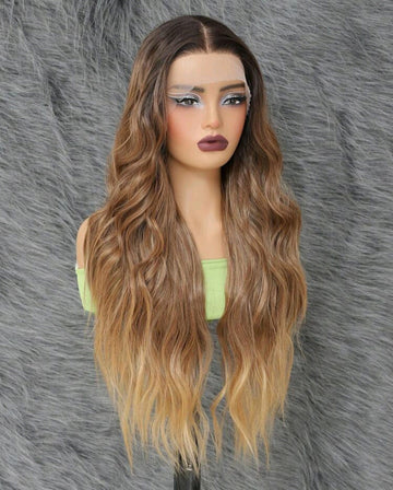Wavy Ombre Luxe - Lace-Front 28"