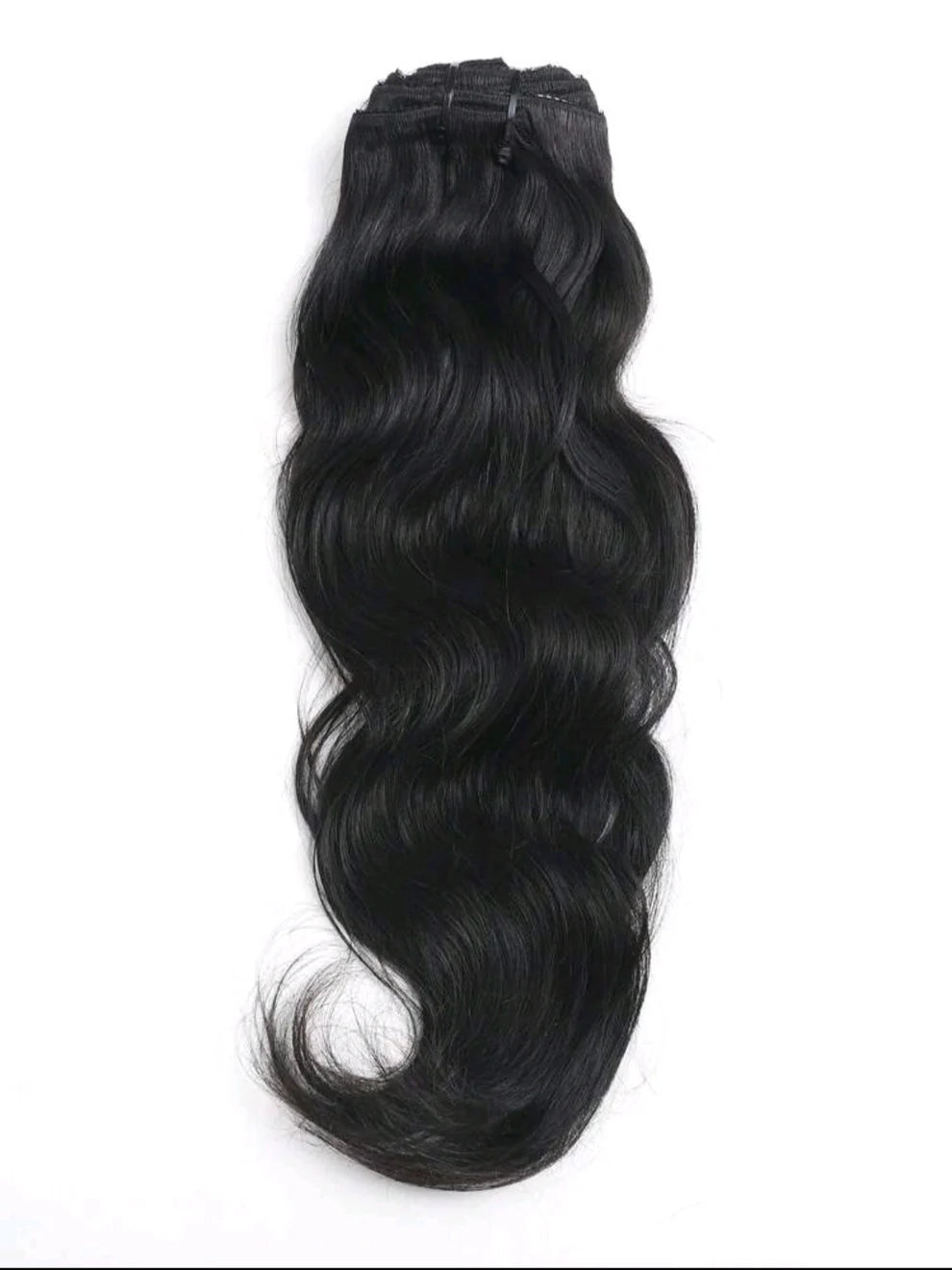 Body Waves Clip-In Extensions - Human Hair
