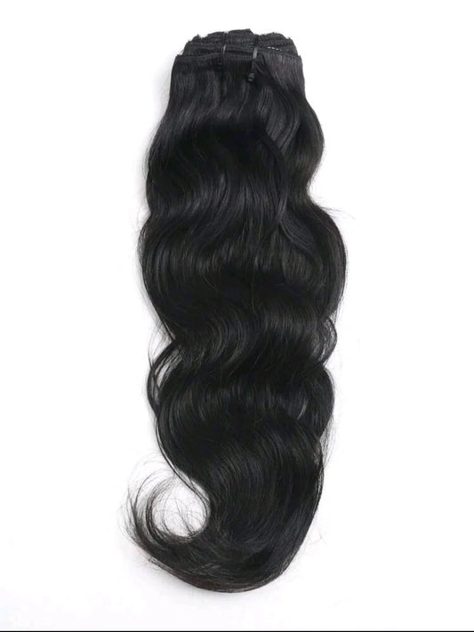 Body Waves Clip-In Extensions - Human Hair